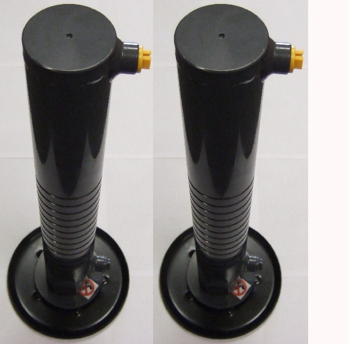 Zubehör Hubstütze: Hydraulische Hubstütze 500/884mm 2er Satz, 3,5t, fix, vertikal-kein Tele für Serie 3000