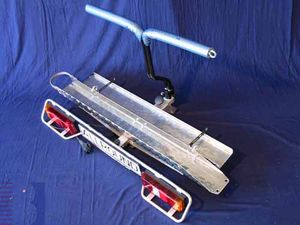 Allround Heckträger für Kleinkrafträder Roller 100kg. Typ UT für d. AHK AHK Heckträger für Roller Kleinkraftrad