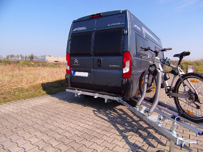 SMV Swing Carry E- Bike Fahrradträger schwenkbar u. hochklappbar- spez. für VW T5 Bj. 2003-, ohne AHK