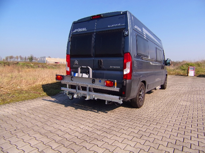 SMV Swing Carry E- Bike Fahrradträger schwenkbar u. hochklappbar- spez. für VW T5 Bj. 2003-, ohne AHK