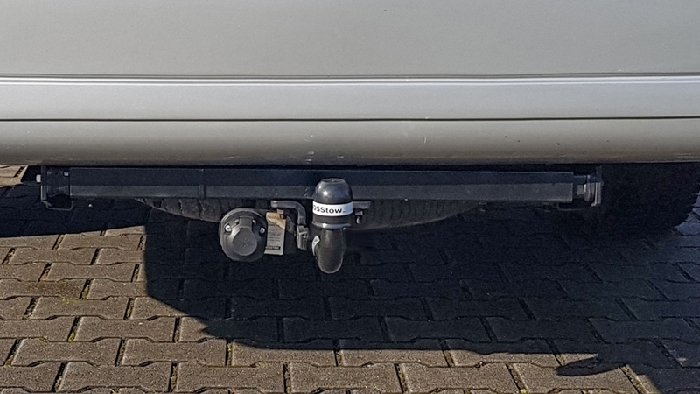 Anhängerkupplung Wohnmobil BOSStow für Fiat Ducato 280-290 Leiterrahmen Bj. 1982-1994, Typ 01 feststehend inklusiv Rahmenverlängerung 2000mm