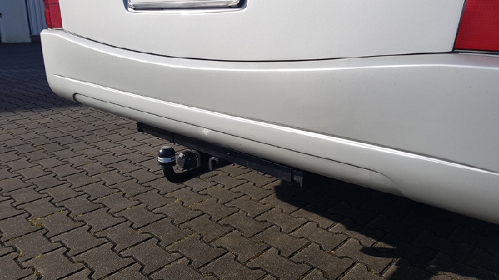 Anhängerkupplung Wohnmobil BOSStow für Ford Transit Frontantrieb (V185 Flachboden)- Bj.2006-2013, Typ 01 hor. abnehmbar inklusiv Rahmenverlängerung 2000mm