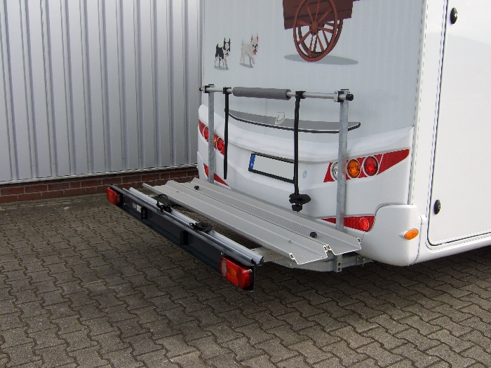 ALUTRANS prestige 1 Roller/ Motorradträger- plus 1 Fahrr /E-Bike, 150kg
