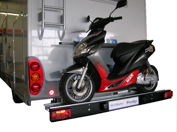 ALUTRANS prestige 1 Roller/ Motorradträger, 150kg spez. für Citroen Jumper X250/X290 Bj. 2011-, mit AHK