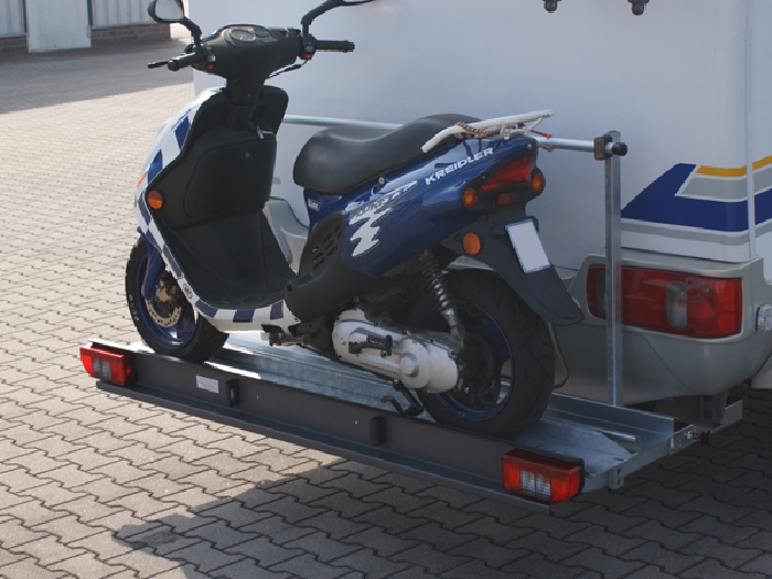 ALUTRANS prestige 1 Roller/ Motorradträger, 150kg spez. für Citroen Jumper X250/X290 Bj. 2011-, mit AHK