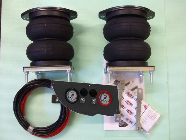Fiat Ducato Eurochassis X250, intern X290 (2014-2021), passende Zusatz-Luftfederung 6 Zoll Heavy Zweikreis Faltenbalg- Anlage, syst. LF1