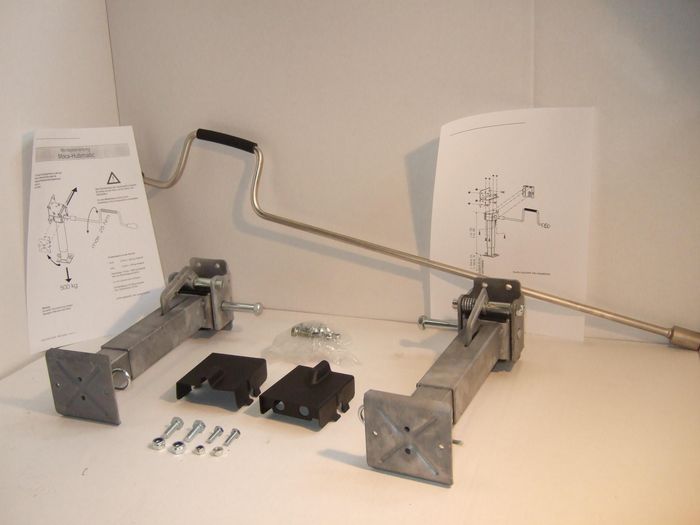 Kurbelstützen universal für die Hinterachse 290- 490mm