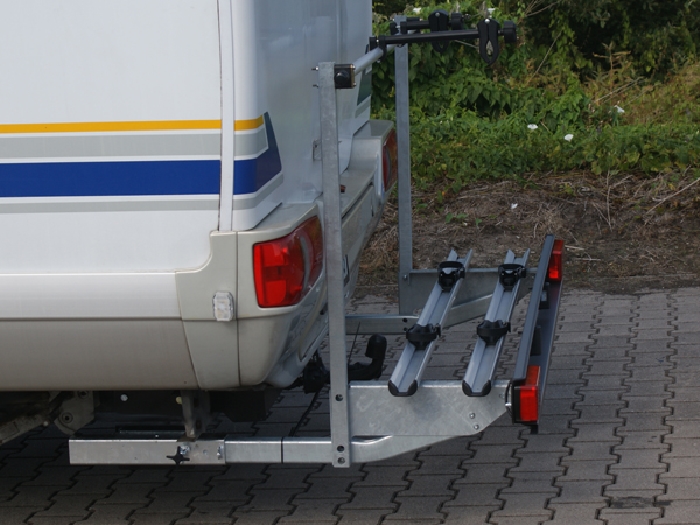 ALUTRANS prestige Wohnmobil Fahrradträger für 2 Fahrräder o. E-Bike