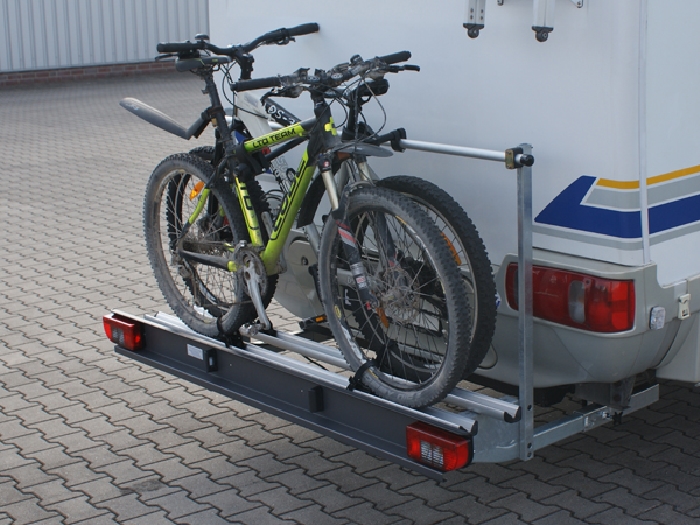 ALUTRANS prestige Wohnmobil Fahrradträger für 2 Fahrräder o. E-Bike