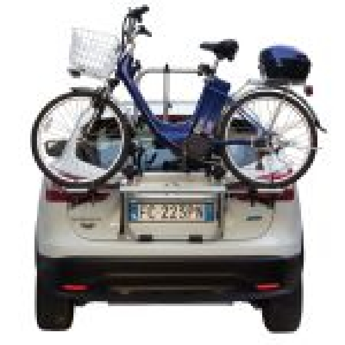 Peugeot 3008 ohne Glasdach 5-T SUV 2009-2016, kompatibler Fabbri Fahrradträger f. E- Bike- Elektrofahrrad