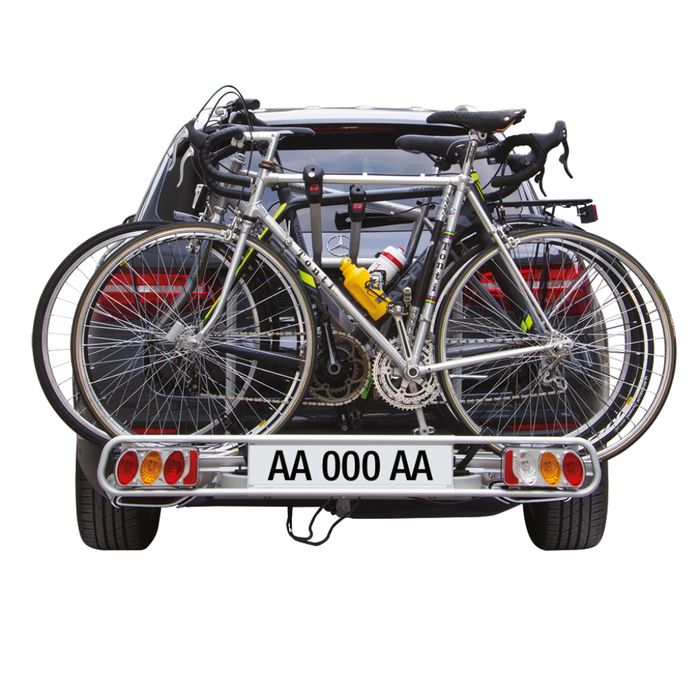 Fabbri Skiträger Snowboard incl. Fahrradträger 4 F. AHK Heckträger für SKI und Snowboard