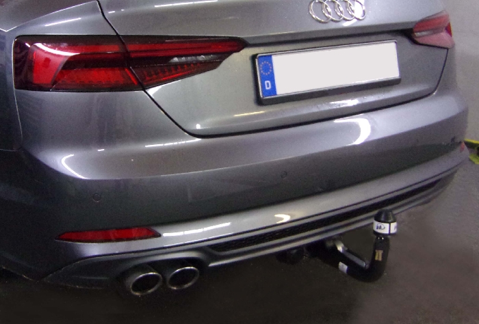 Anhängerkupplung für Audi-A5 Cabrio, Baureihe 2017-2024 V-abnehmbar