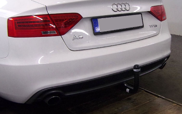 Anhängerkupplung für Audi-A5 Sportback, mit Elektrosatzvorbereitung, Baureihe 2009-2016 V-abnehmbar &ndash; Bild 2 von 6