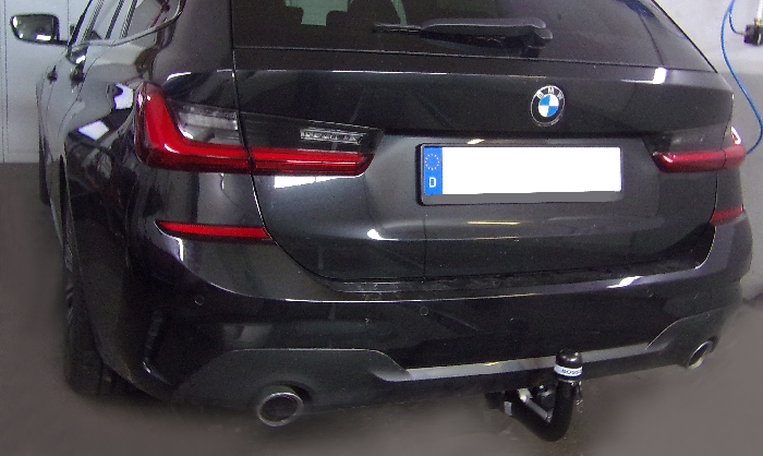 Anhängerkupplung für BMW-3er Touring G21, spez. M-Paket, Baureihe 2019- V-abnehmbar