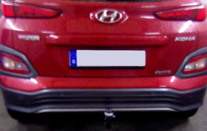 Anhängerkupplung für Hyundai-Kona Elektro nur für Heckträgerbetrieb, Baureihe 2018-2023 V-abnehmbar