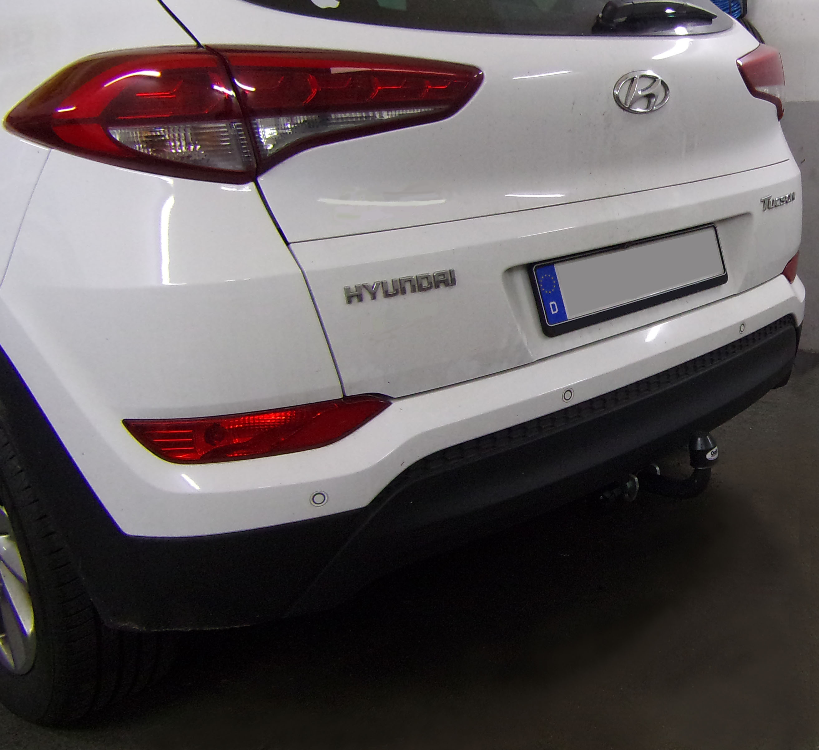 Anhängerkupplung für Hyundai-Tucson, Baureihe 2015-2018 starr