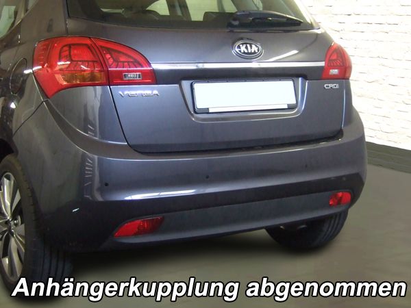 Anhängerkupplung für Kia-Venga, Baureihe 2010- V-abnehmbar