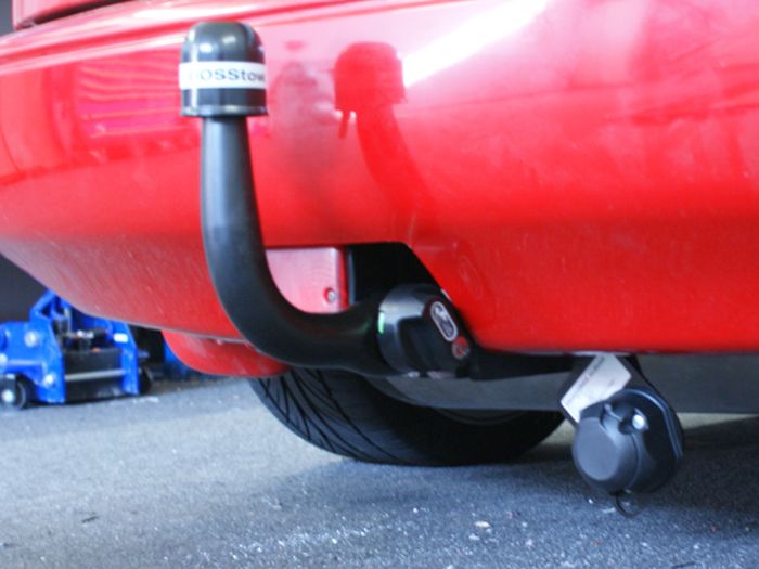 Anhängerkupplung für Mazda-MX 5, NA nur für Fahrzeuge mit vorh. Anhängelastfreigabe, Baureihe 1992-1998 abnehmbar