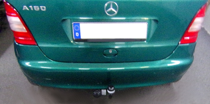 Anhängerkupplung für Mercedes-A-Klasse W168, Baureihe 1997-2004 starr