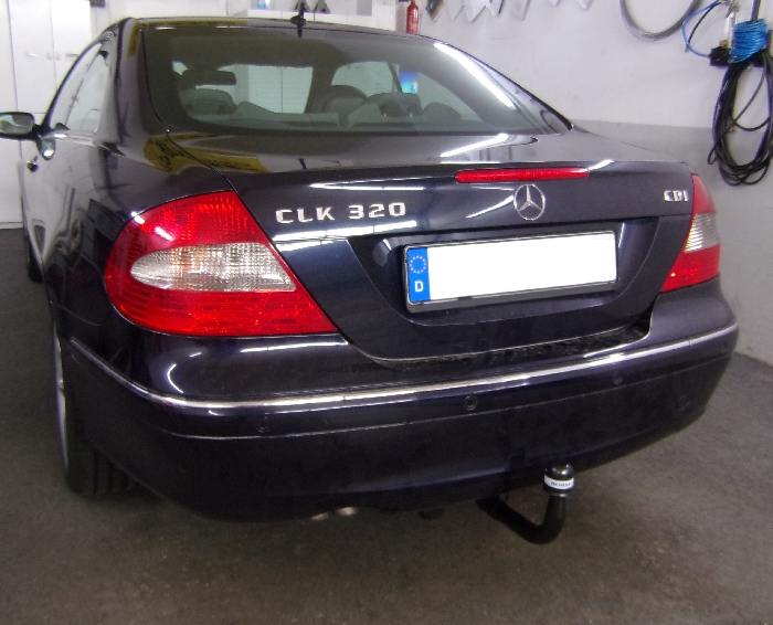 Anhängerkupplung für Mercedes-CLK Coupé C209, Baureihe 2002- V-abnehmbar