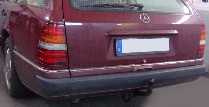 Anhängerkupplung für Mercedes-E-Klasse Kombi W 124S, inkl. 4x4, 4-Matic, Baureihe 1986-1993 starr