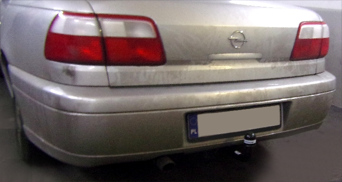 Anhängerkupplung für Opel-Omega B, Limousine, Baureihe 1999-2003 starr
