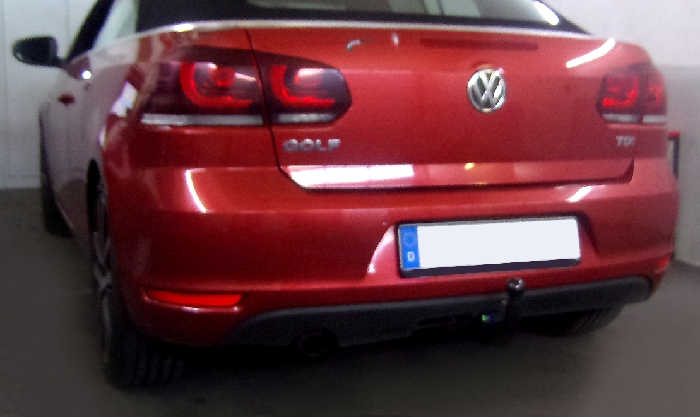 Anhängerkupplung für VW-Golf VI Cabrio, Baureihe 2011- V-abnehmbar