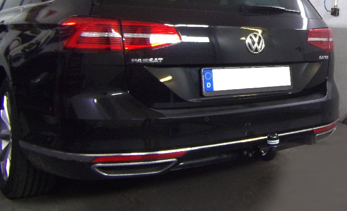 Anhängerkupplung für VW-Passat 3c, incl. 4-Motion, Variant, Baureihe 2014-2023 starr