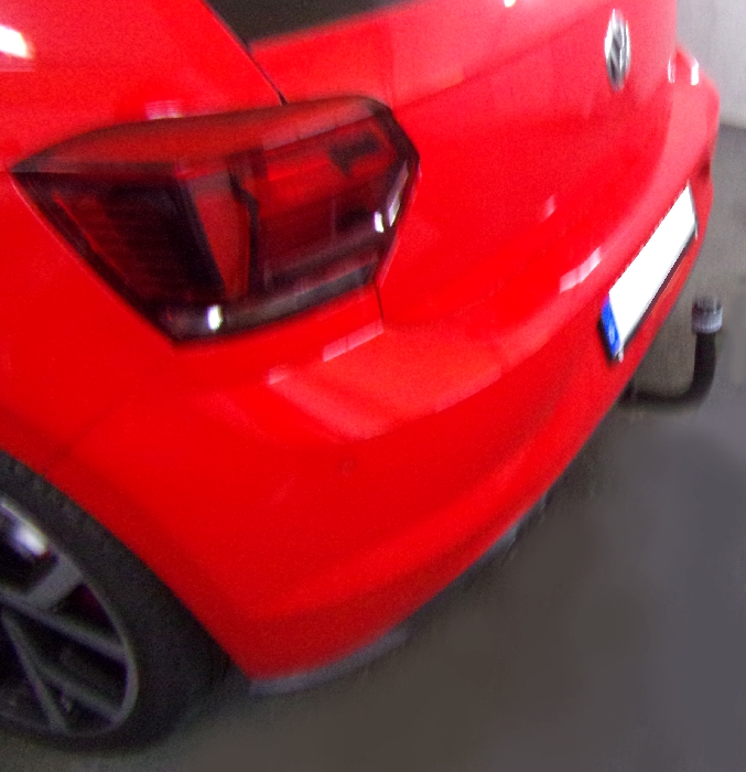 Anhängerkupplung für VW-Polo (AW) Schrägheck, spez. GTI, Baureihe 2021-2023 V-abnehmbar