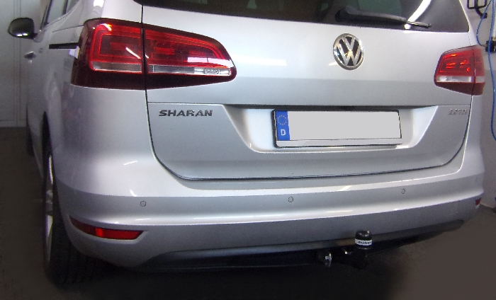 Anhängerkupplung für VW-Sharan inkl. 4x4, Baureihe 2012-2022 starr
