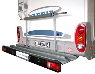 ALUTRANS prestige 1 Roller/ Motorradträger, 150kg spez. für Renault Master Bj. 2003-2010, m. AHK