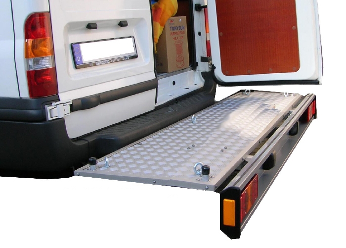 ALUTRANS prestige Plattformträger XL spez. für VW Crafter 4er Bj. 2006-2018, o. AHK, max. Fzg Länge 5,93m
