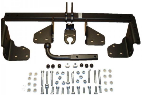 Anhängelast erhöhen für Nissan Navara D40 mit Chromstoßstange, Bj. 2005- (feststehende AHK inkl. Gutachten)