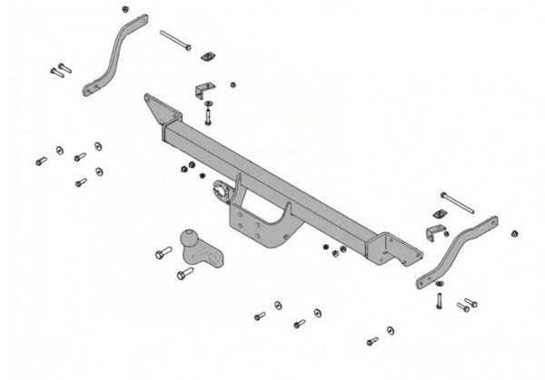 Anhängelast erhöhen für Citroen Jumper X250 Kasten u. Bus Bj. 06.2006- (feststehende AHK inkl. Gutachten)