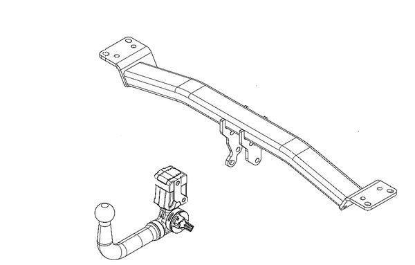 Anhängelast erhöhen für Fiat 500 X, Bj. 09.2014- (vertikal abnehmbare AHK inkl. Gutachten)