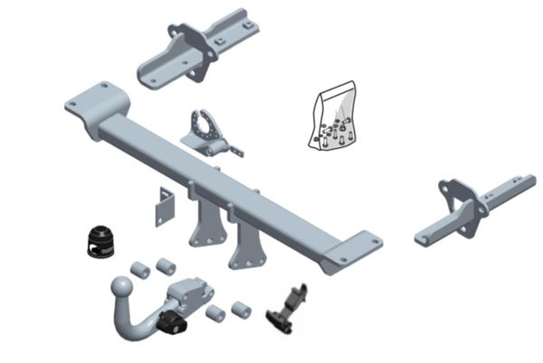 Anhängelast erhöhen für Subaru XV Bj. 02.2012- (horizontal abnehmbare AHK inkl. Gutachten)