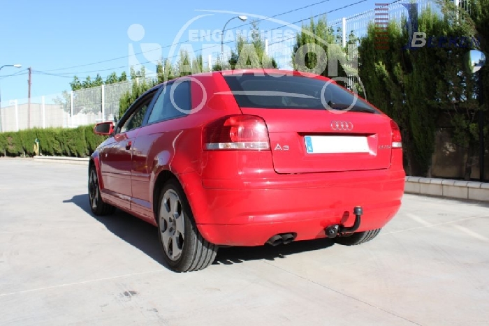 Anhängerkupplung für Audi-A3 3-Türer, nicht Quattro + S3, Baureihe 2008-2011 &ndash; Bild 3 von 5