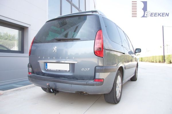 Anhängerkupplung für Peugeot-807, Baureihe 2005- starr