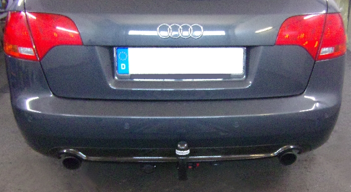 Anhängerkupplung für Audi-A4 Avant nicht Quattro, nicht RS4 und S4, incl. S-line, Baureihe 2004-2007 V-abnehmbar