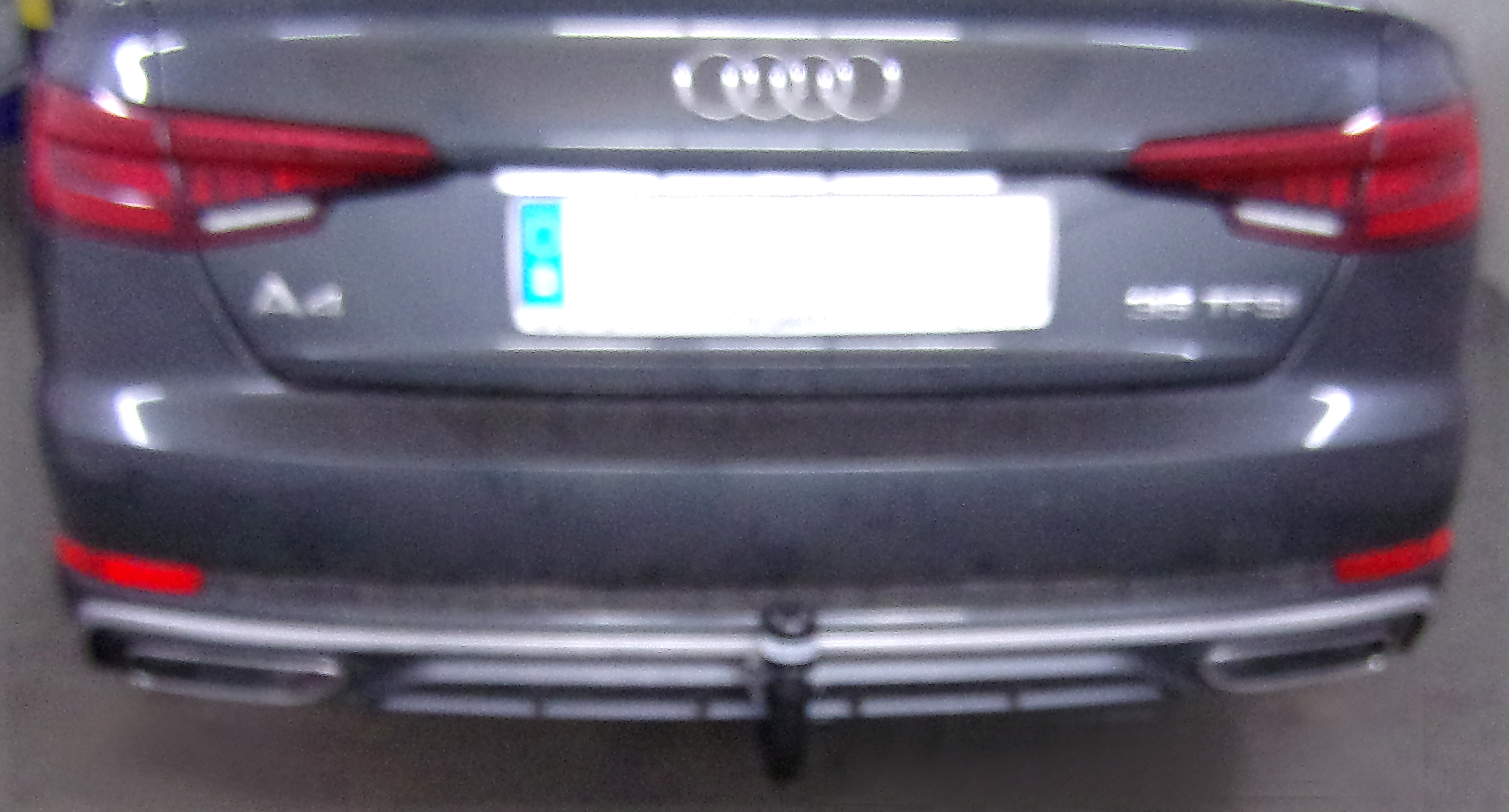 Anhängerkupplung für Audi-A4 Limousine nicht Quattro, nicht S4, speziell S-Line, Baureihe 2015-2024 V-abnehmbar