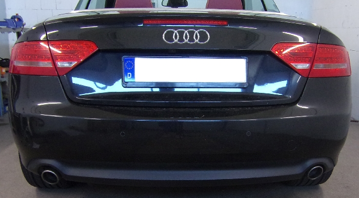 Anhängerkupplung für Audi-A5 Cabrio, Baureihe 2009-2011 V-abnehmbar
