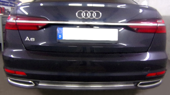 Anhängerkupplung für Audi-A6 Limousine 4K, C8, nicht Quattro, Baureihe 2018-2024 V-abnehmbar Anhängerkupplung für Audi-A6 Limousine 4K, C8, nicht Quattro, Baureihe 2018-2024 V-abnehmbar