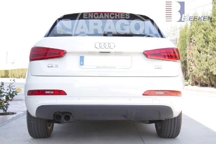 Anhängerkupplung für Audi-Q3, Baureihe 2011-2018 V-abnehmbar