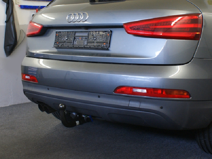 Anhängerkupplung für Audi-Q3, Baureihe 2011-2018 V-abnehmbar Anhängerkupplung für Audi-Q3, Baureihe 2011-2018 V-abnehmbar