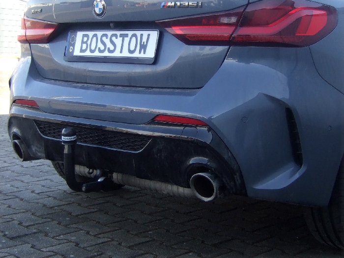 Anhängerkupplung für BMW-1er F40, spez. M135i, nicht für Fzg. mit sensorgest. Heckklappe, nur für Heckträgerbetrieb, Baureihe 2019-2024 &ndash; Bild 4 von 6