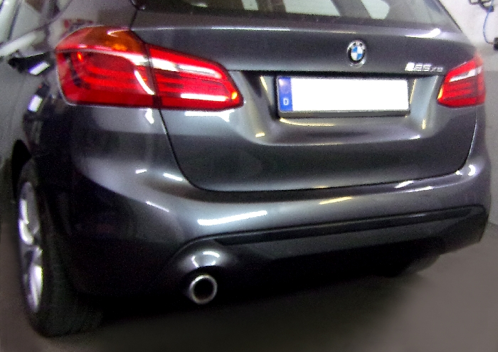 Anhängerkupplung für BMW-2er F45 Active Tourer, spez. 225XE, nur für Heckträgerbetrieb, Baureihe 2015- V-abnehmbar