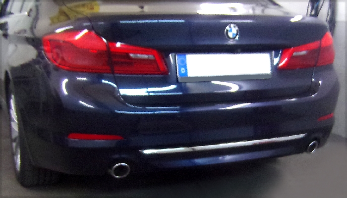 Anhängerkupplung für BMW-5er Limousine G30, speziell 530e, nur für Heckträgerbetrieb, Baureihe 2019-2024 S- schwenkbar
