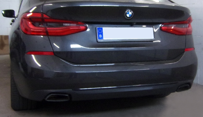 Anhängerkupplung für BMW-5er Limousine G30, speziell 530e, nur für Heckträgerbetrieb, Baureihe 2019-2024 V-abnehmbar