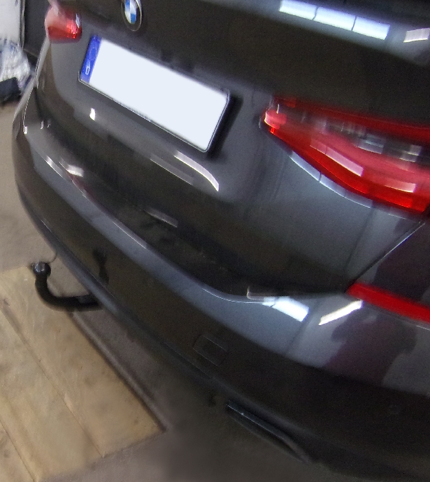 Anhängerkupplung für BMW-5er Limousine G30, speziell 530e, nur für Heckträgerbetrieb, Baureihe 2019-2024 V-abnehmbar