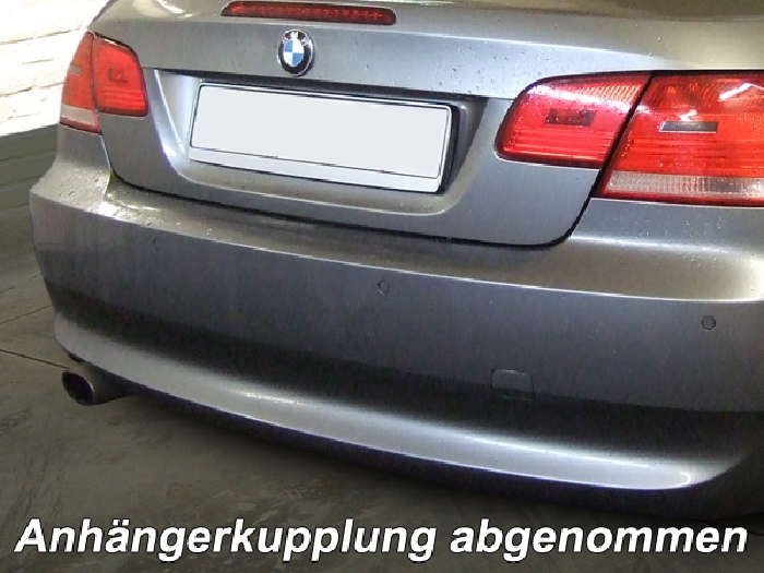 Anhängerkupplung für BMW-3er Cabrio E93, Baureihe 2006- V-abnehmbar